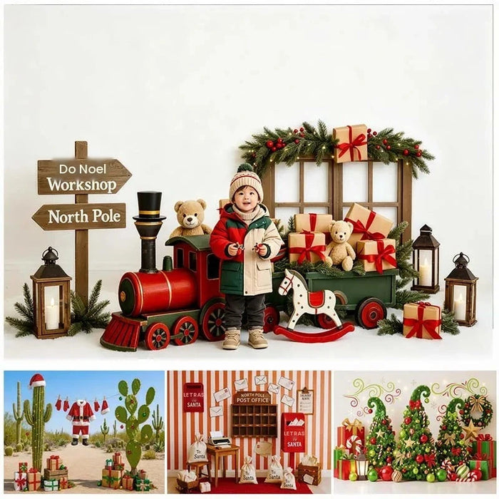 Painel Fotográfico de Natal Correio do Polo Norte