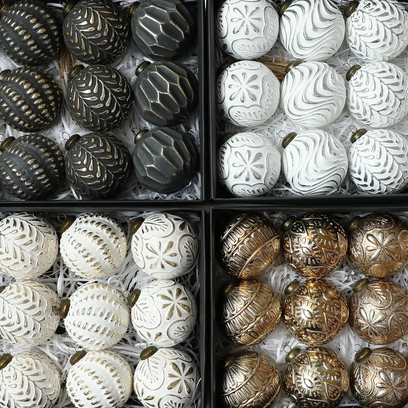 Kit 12 Bolas de Natal Decorativas