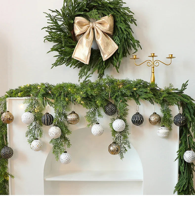 Kit 12 Bolas de Natal Decorativas