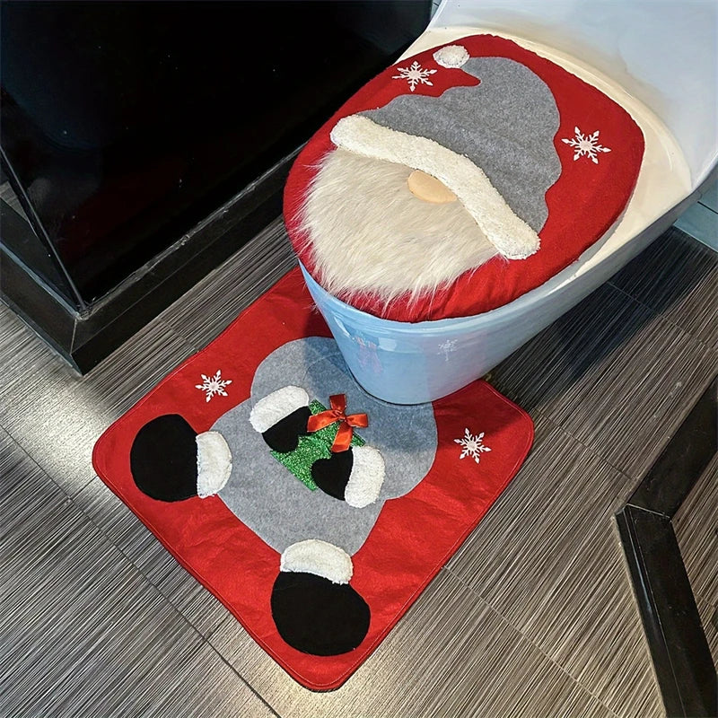 Kit Banheiro Papai Noel