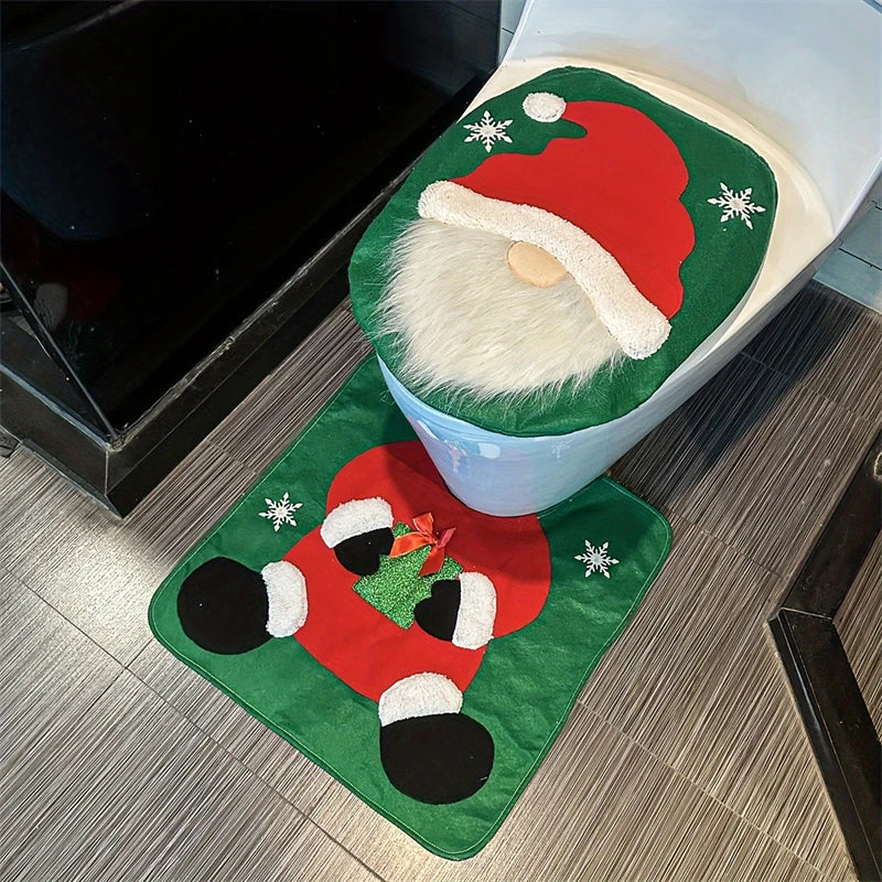 Kit Banheiro Papai Noel