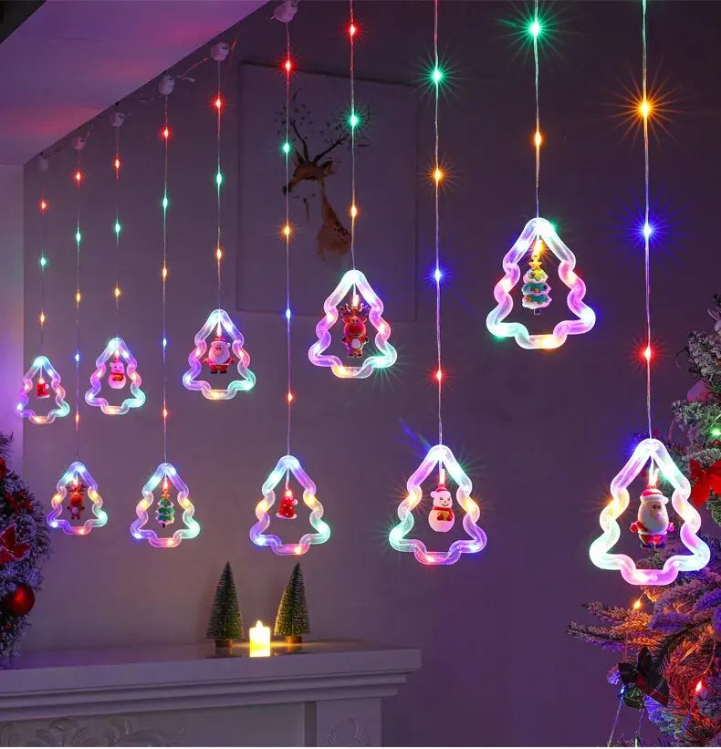 Papai Noel Luminoso de LED