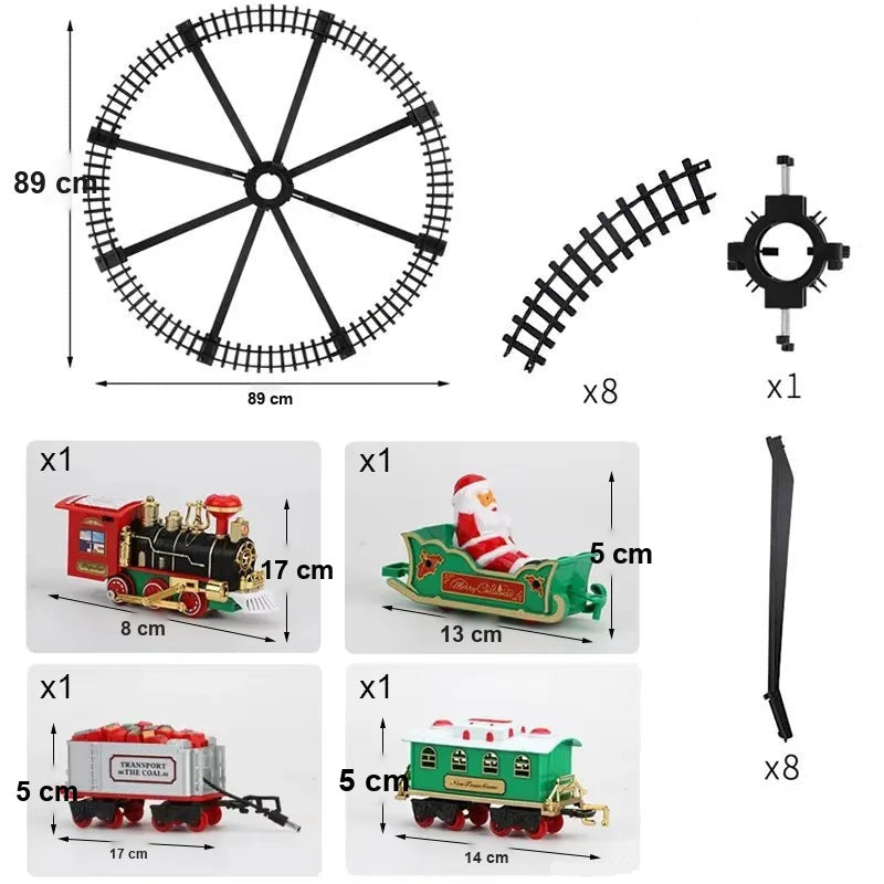 Trenzinho Suspenso para Árvore de Natal