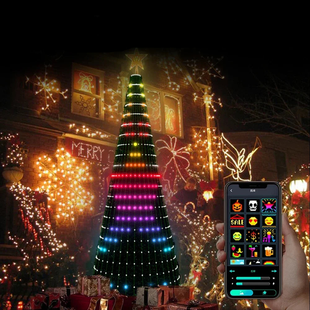 Árvore de Natal RGB Musical