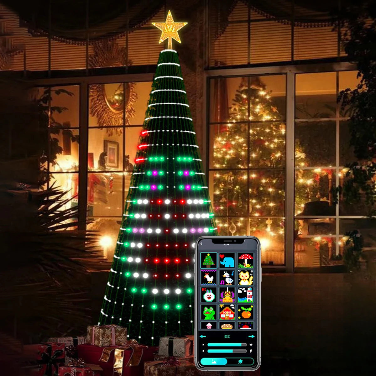 Árvore de Natal RGB Musical