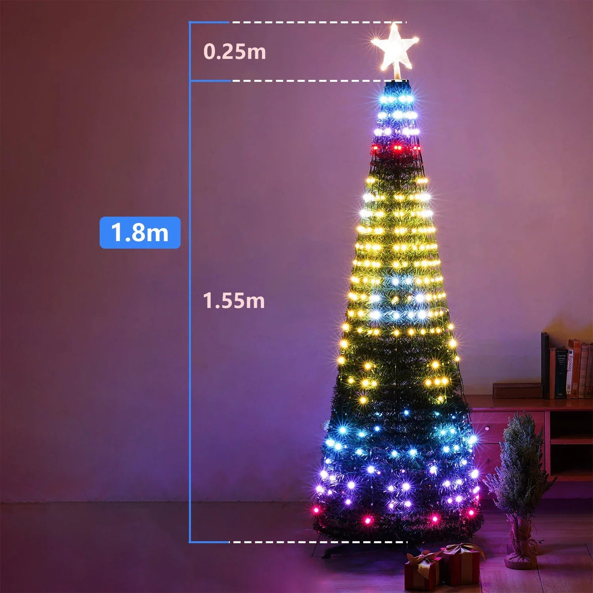 Árvore de Natal RGB Musical
