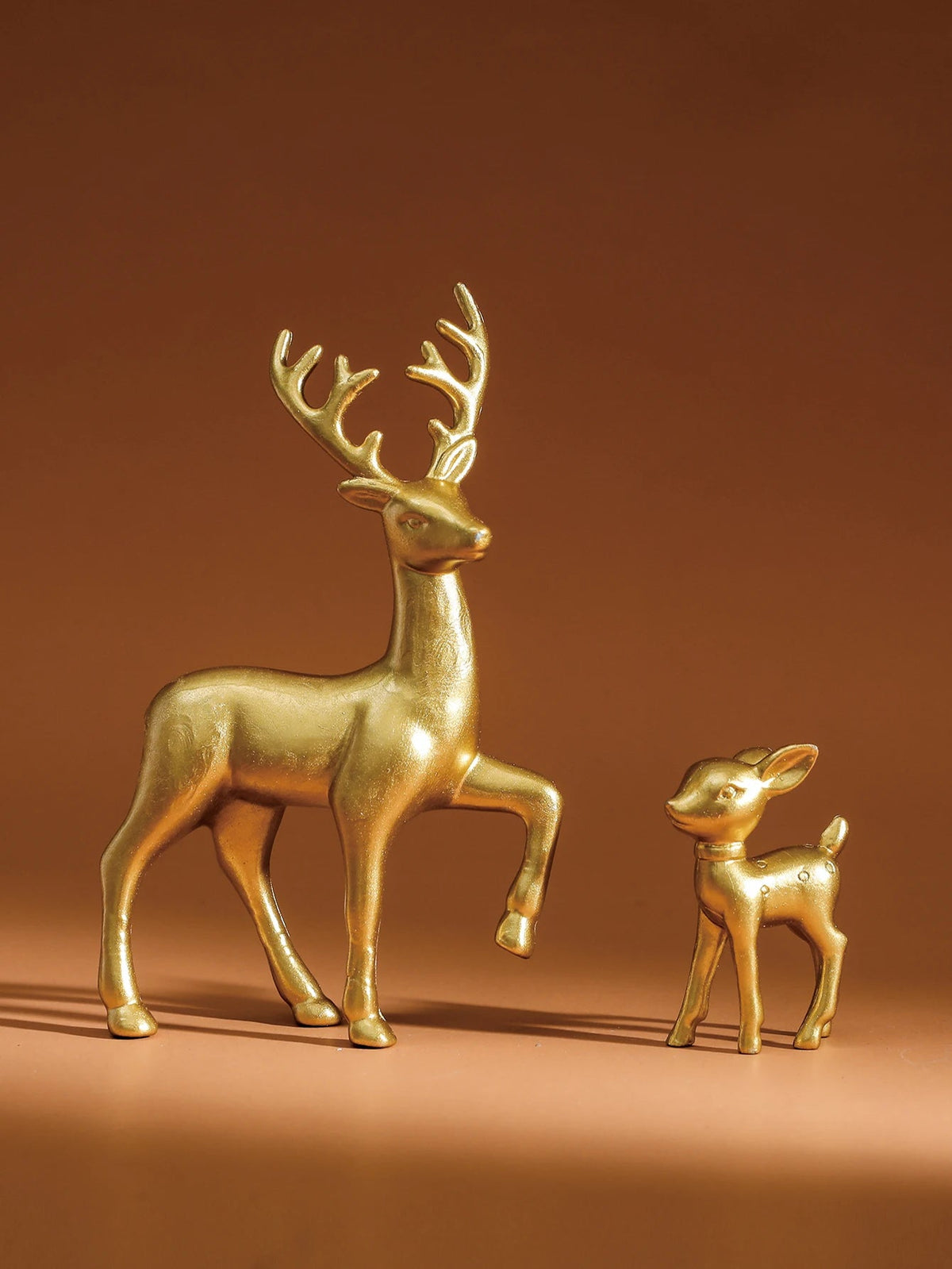 Dupla de Renas em Resina