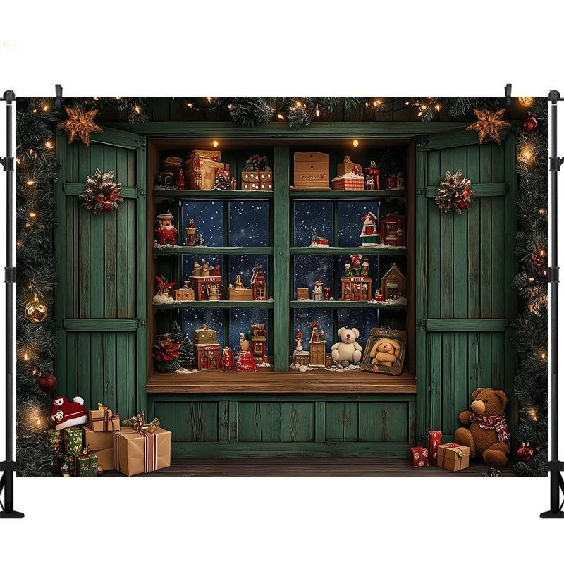 Enredo de Natal para Fotos de Crianças e Família