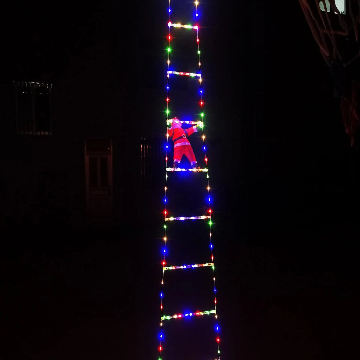Escada do Papai Noel Iluminada 3 m