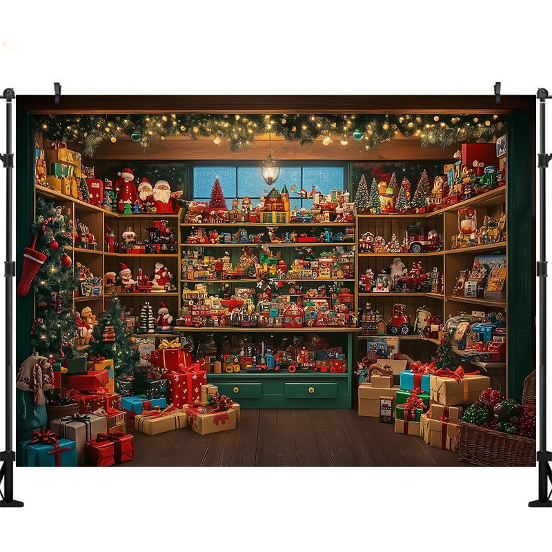 Fundo de Natal para Fotografia de Crianças