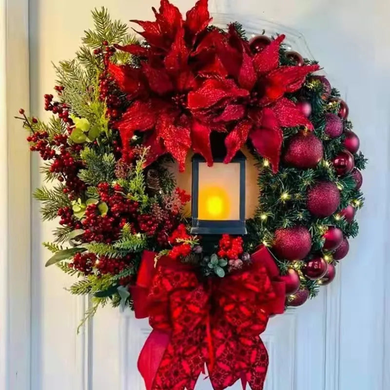 Guirlanda Iluminada de Natal 45 cm