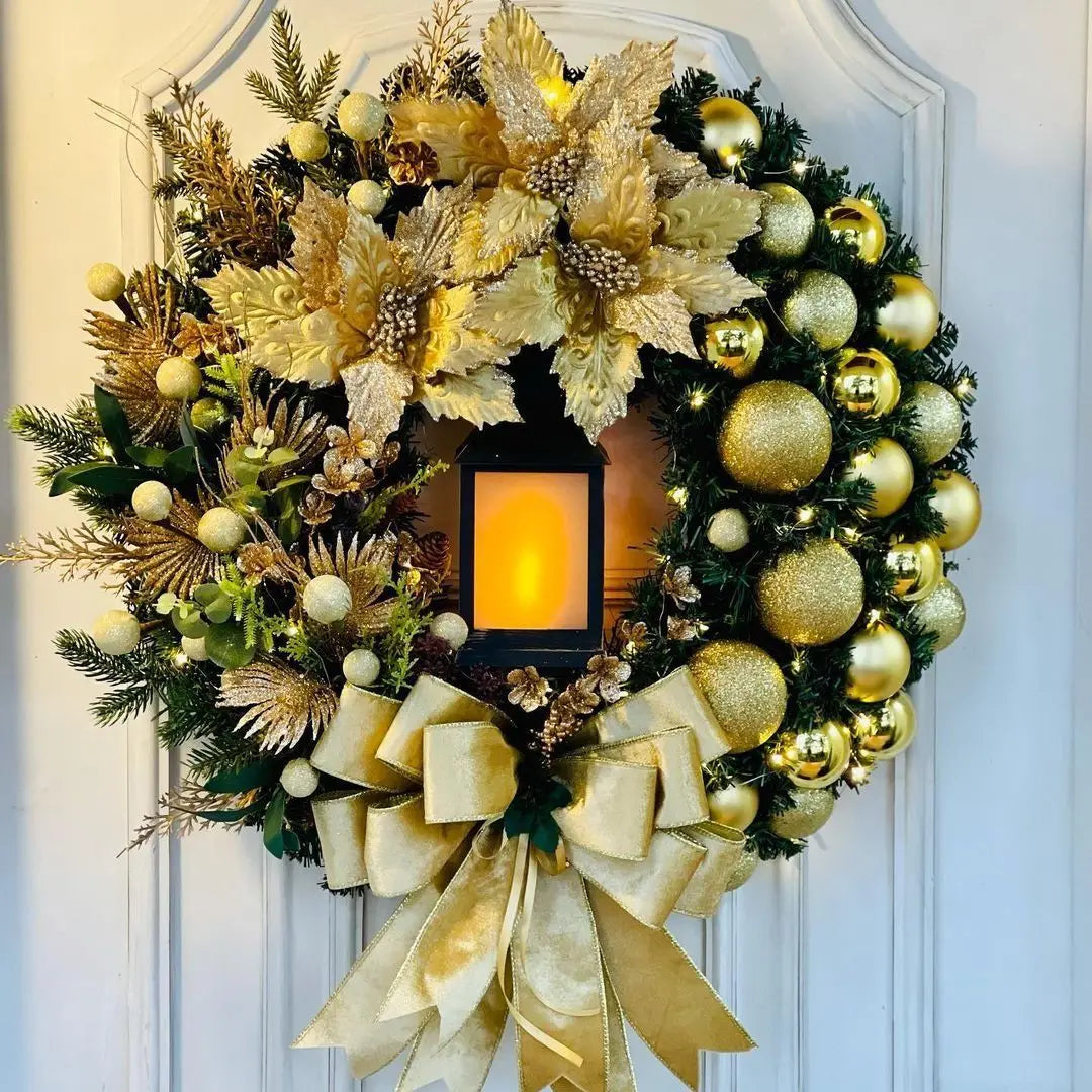 Guirlanda Iluminada de Natal 45 cm