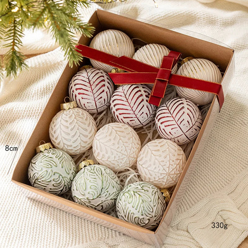 Kit 12 Bolas de Natal Decorativas