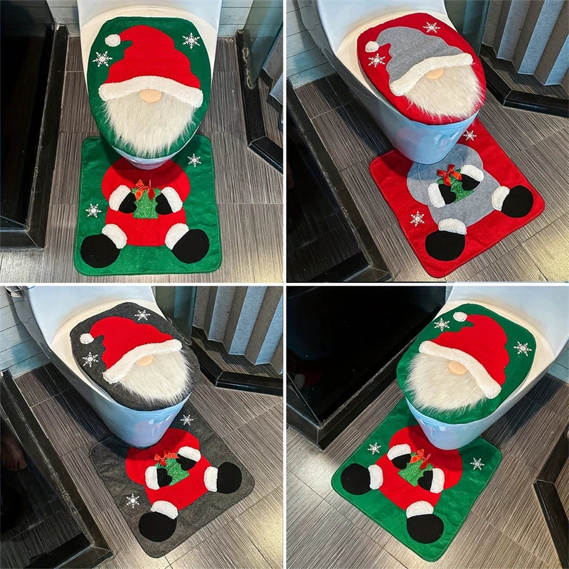 Kit Banheiro Papai Noel