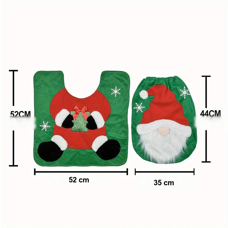 Kit Banheiro Papai Noel