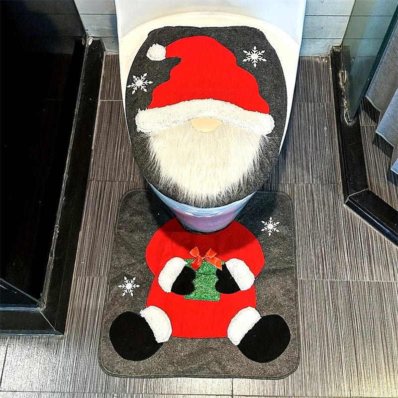 Kit Banheiro Papai Noel