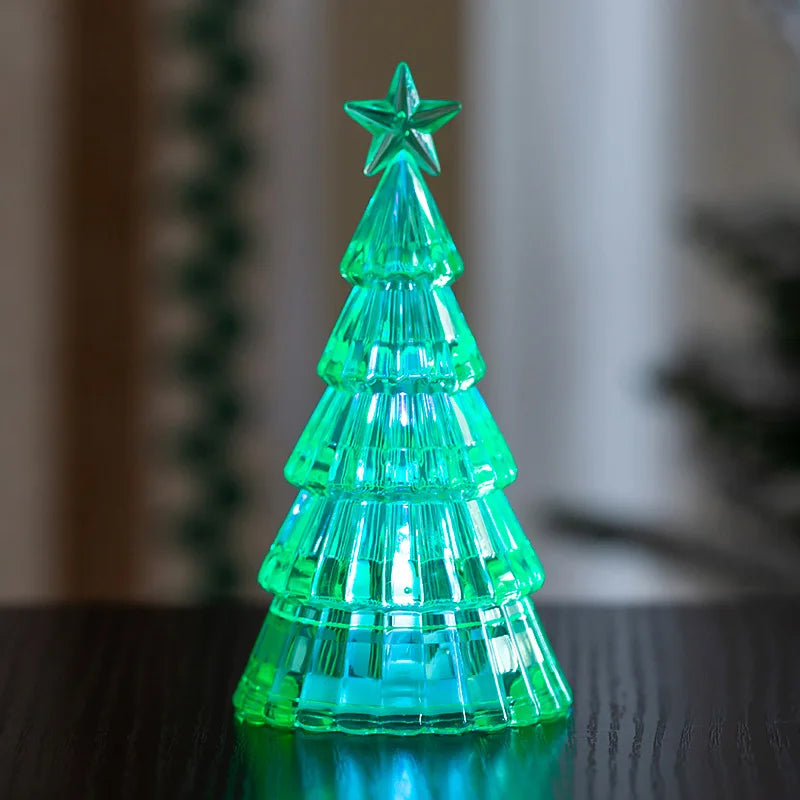 Mini Árvore Cristal Iluminada 15 cm