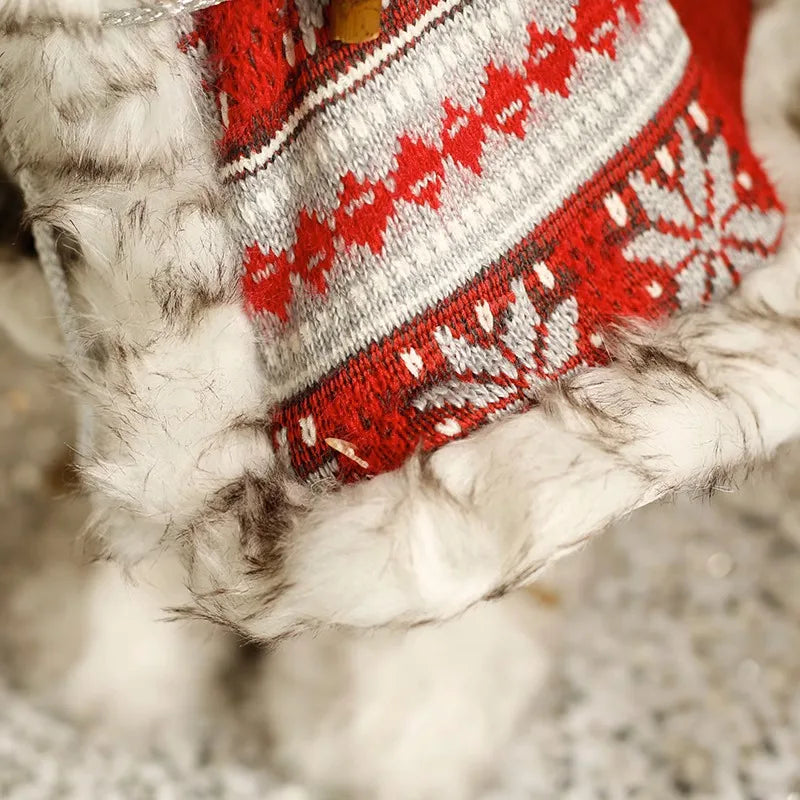 Papai Noel de Tricô 60 cm