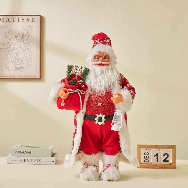 Papai Noel de Tricô 60 cm