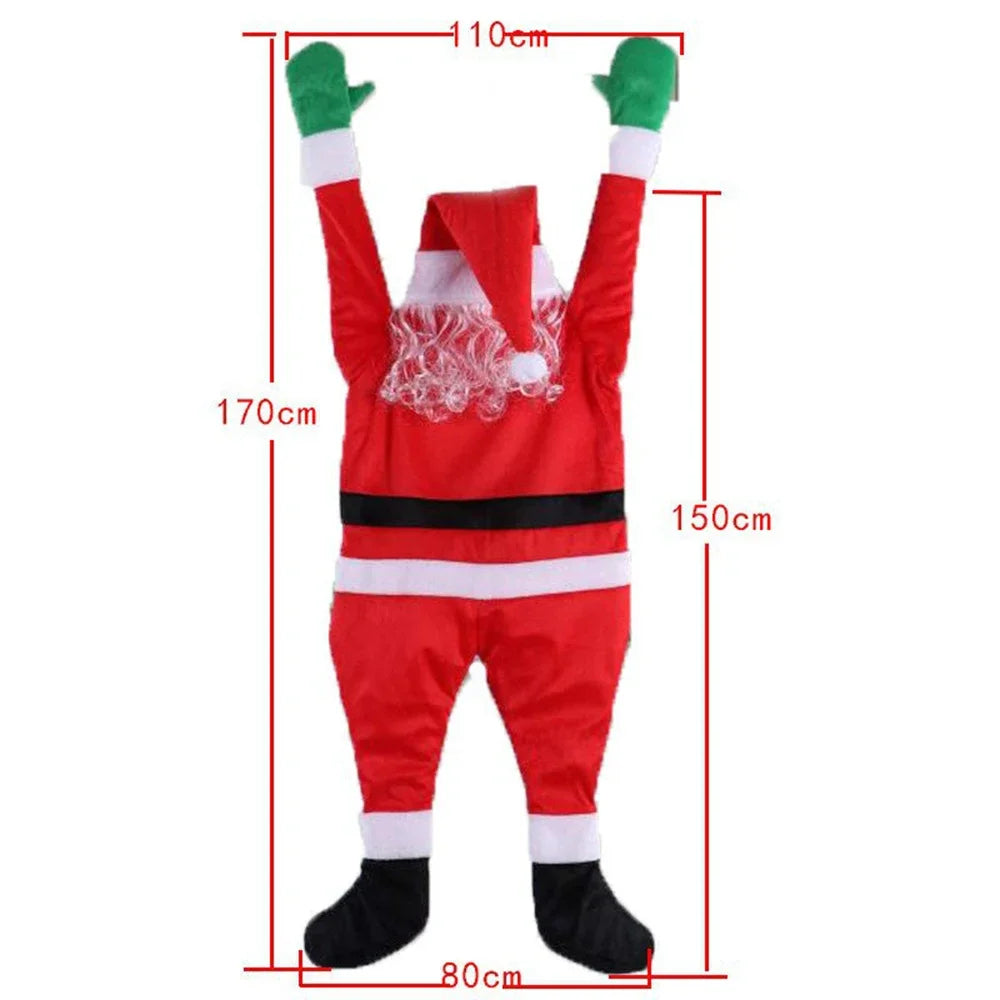 Papai Noel Escalador Gigante 170 cm