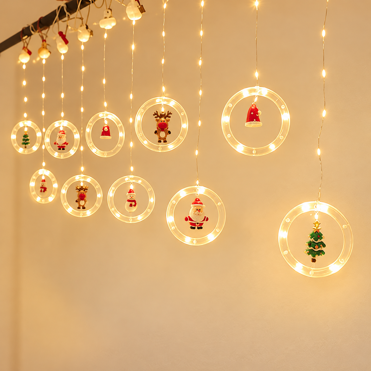 Papai Noel Luminoso de LED