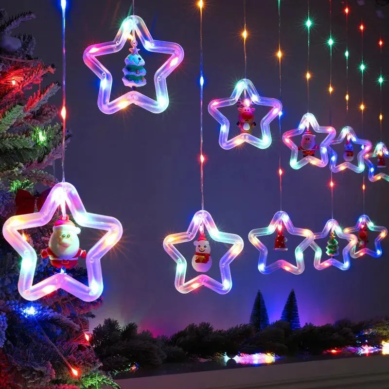 Papai Noel Luminoso de LED