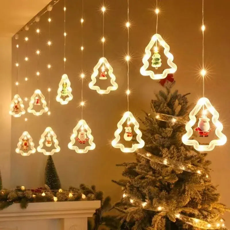 Papai Noel Luminoso de LED